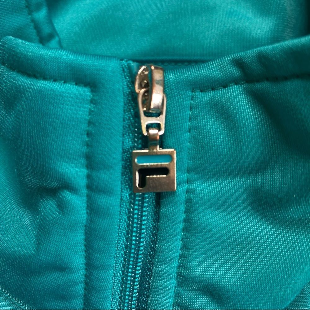 Fila Track Running Athletic Zip Front Jacket Sz L - Picture 4 of 14